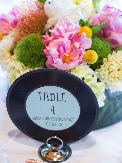 The Event Group, table numbers, weddings, wedding reception, elegance