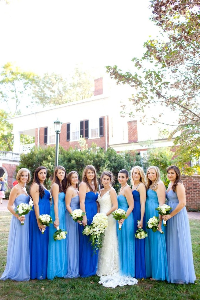 The Event Group | Pittsburgh, PA | event planner | wedding planner | bridesmaid dresses | Bella Bridesmaid | ombre