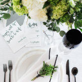 Sugar and Spice for the Soon to be Wife | Style Me Pretty | The Event Group | Pittsburgh | Black and White | Bridal Shower | Event Design | Wedding Planner | Lauren Renee Designs